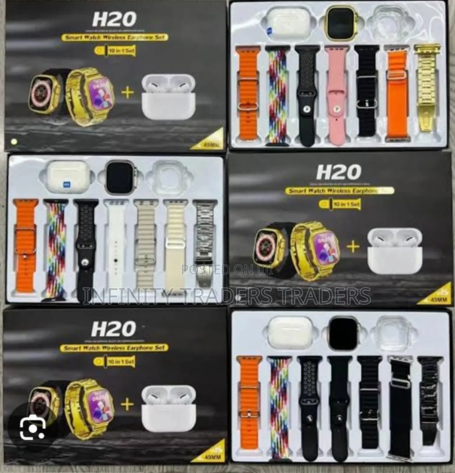 H20 10in1 Wireless Smart Watch