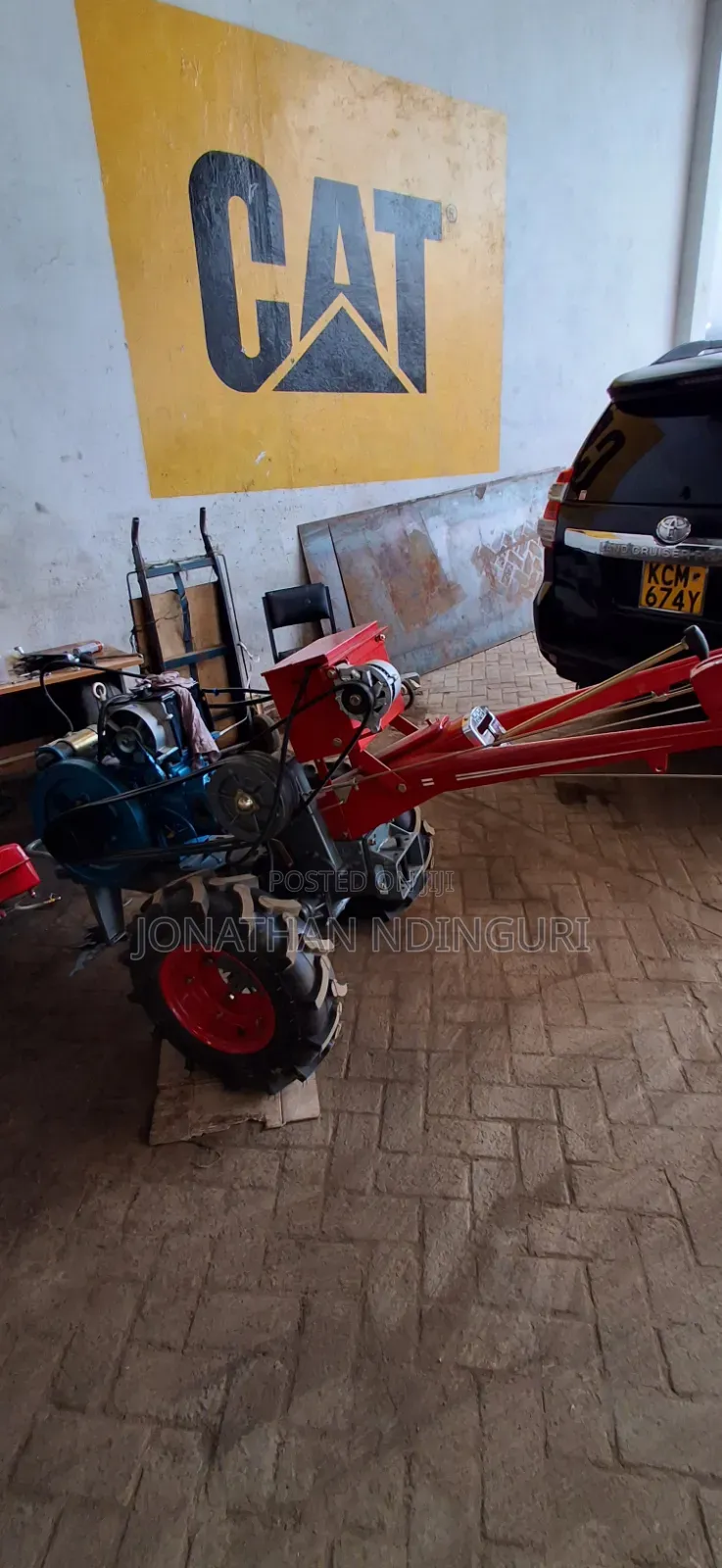 Jd 16hp High Capacity Farm Walking Tractor