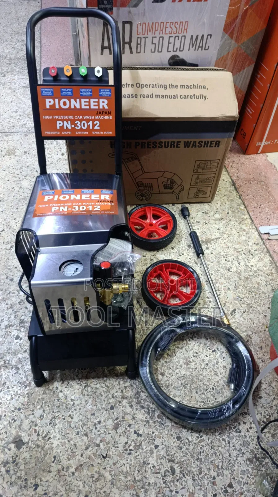 Pioneer Electric High Pressure Machine/3200psi Electric Carwash Machin