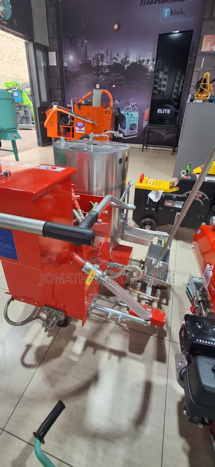 Road Marking Machine – Professional Road Construction Tool