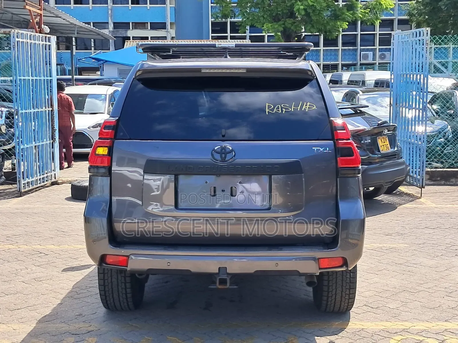 Toyota Land Cruiser Prado 2021 Gray