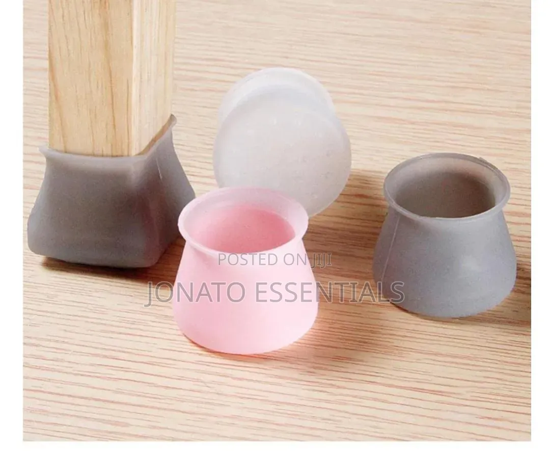 Silicone Chair Leg Protectors Floor Guards 4pcs Set