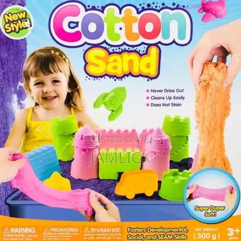 Magic Cotton Sand | Sensory Learning Toy for Kids - Jy
