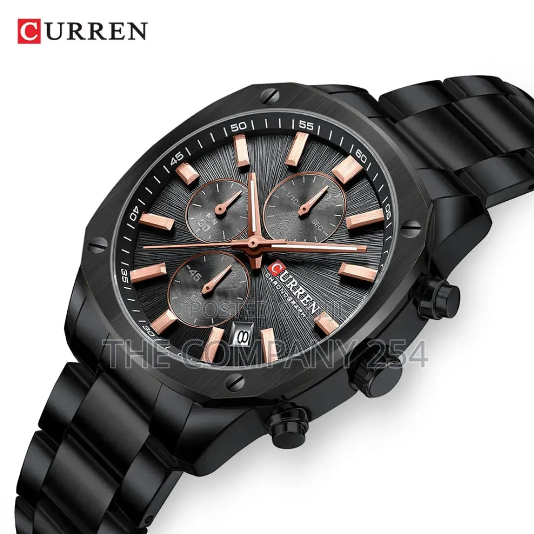 
Curren Chronograph Gents Watch 8490 Casual Watch Coated