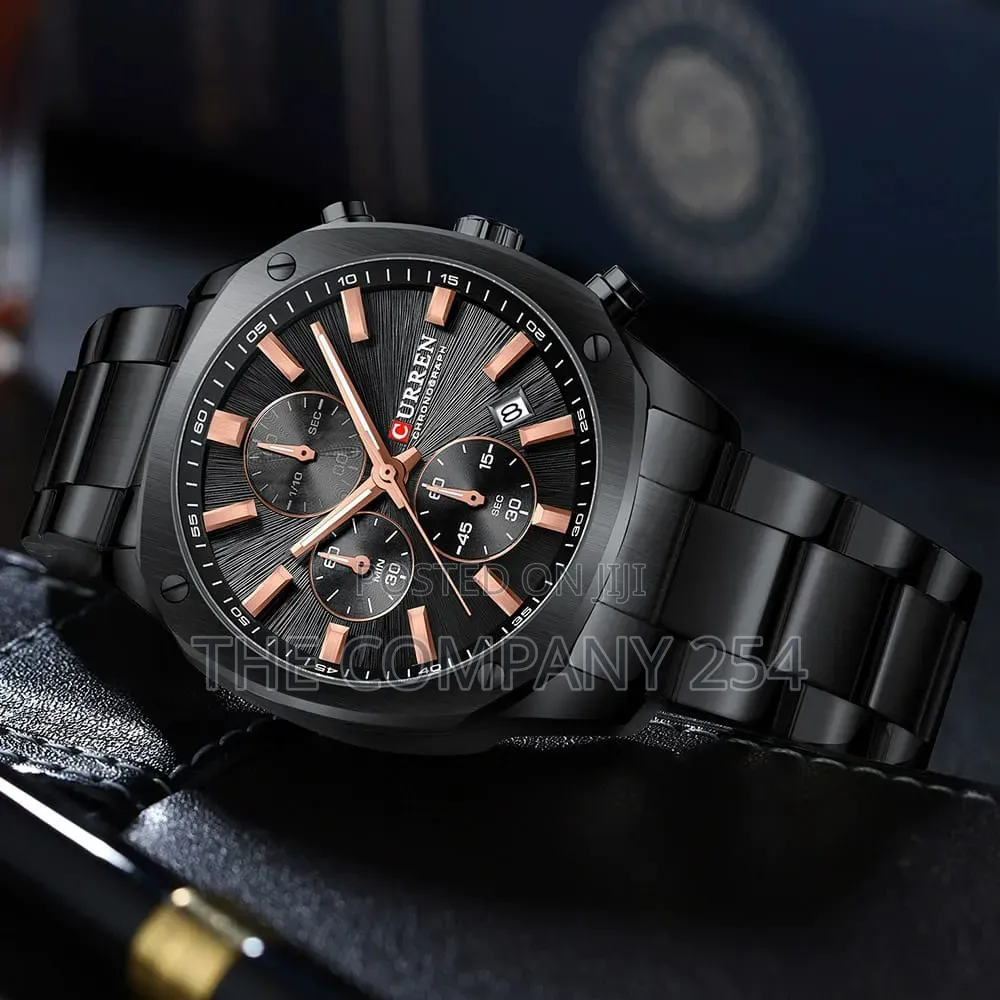
Curren Chronograph Gents Watch 8490 Casual Watch Coated