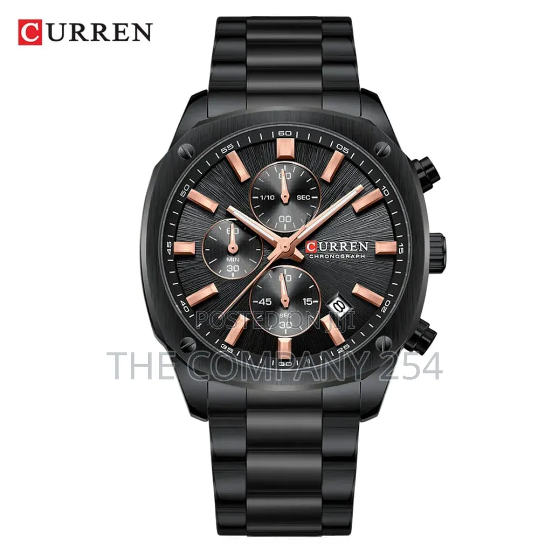 
Curren Chronograph Gents Watch 8490 Casual Watch Coated