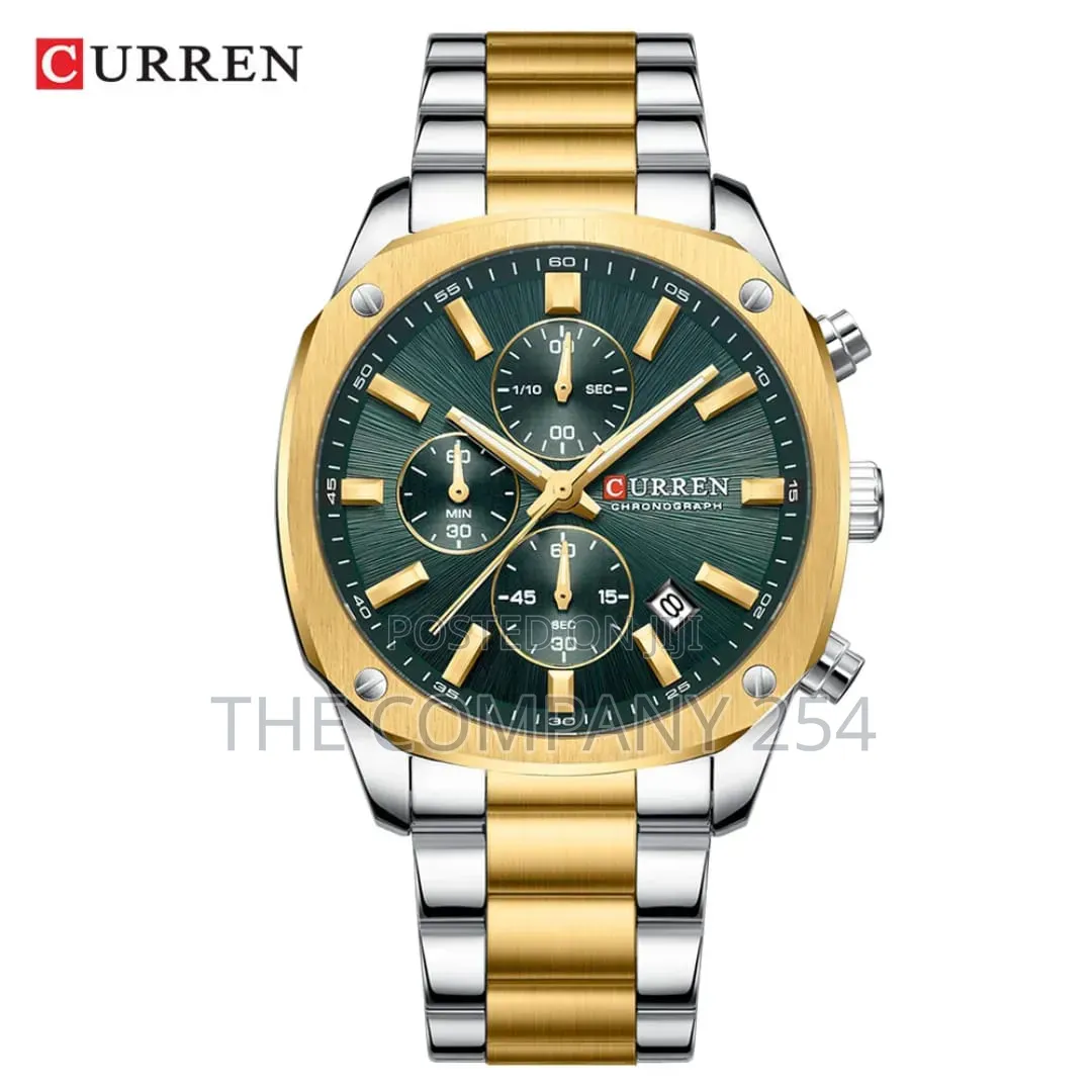 
Curren Chronograph Gents Watch 8490 Casual Watch Coated