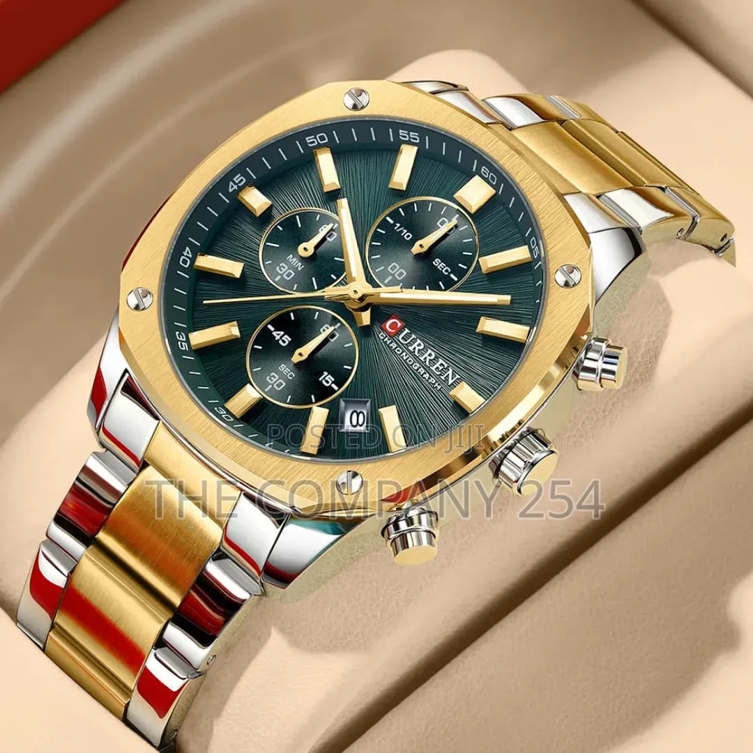 
Curren Chronograph Gents Watch 8490 Casual Watch Coated