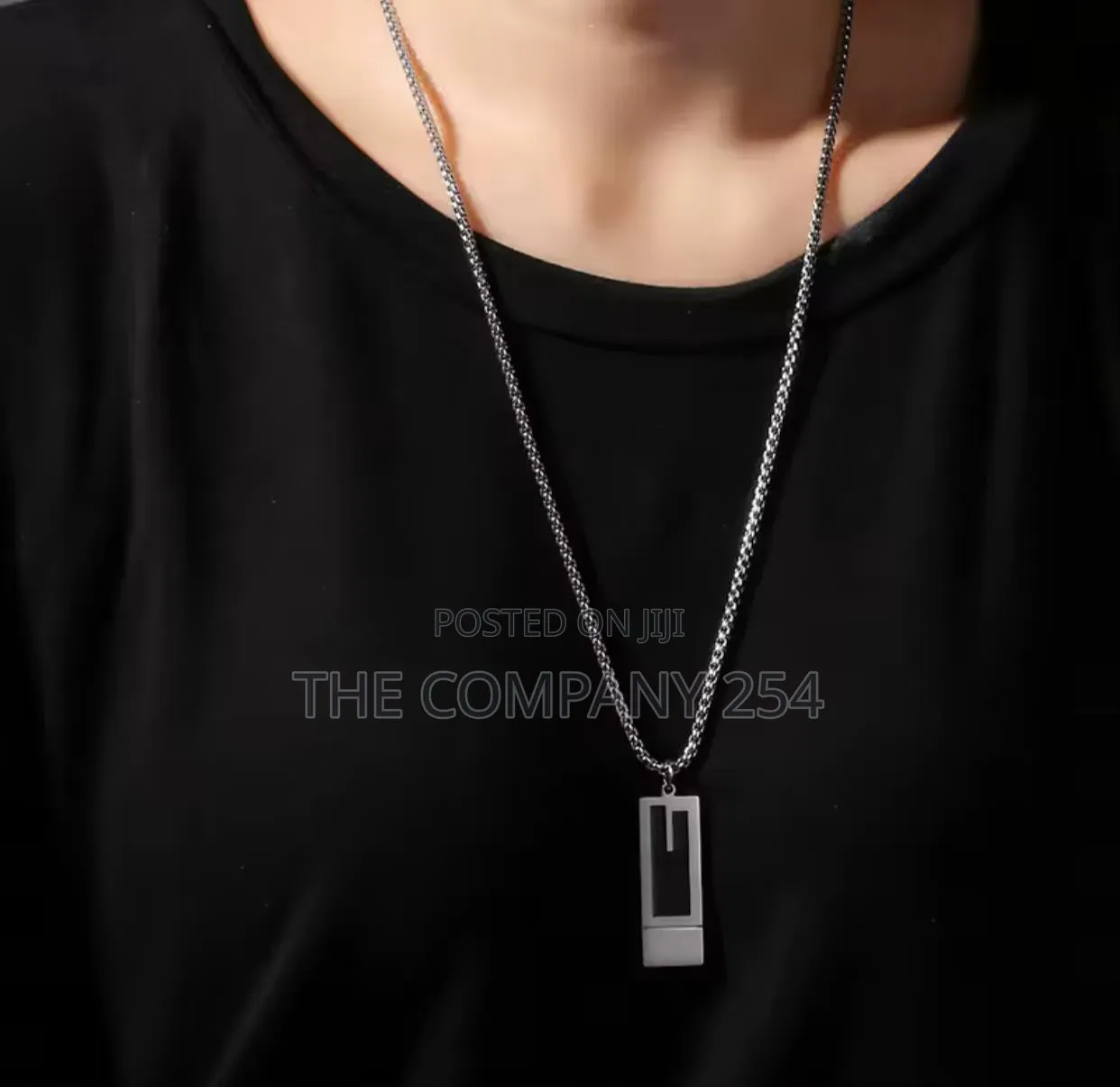 Quality Casual Stainless Steel Chain With Pendant Available Necklace