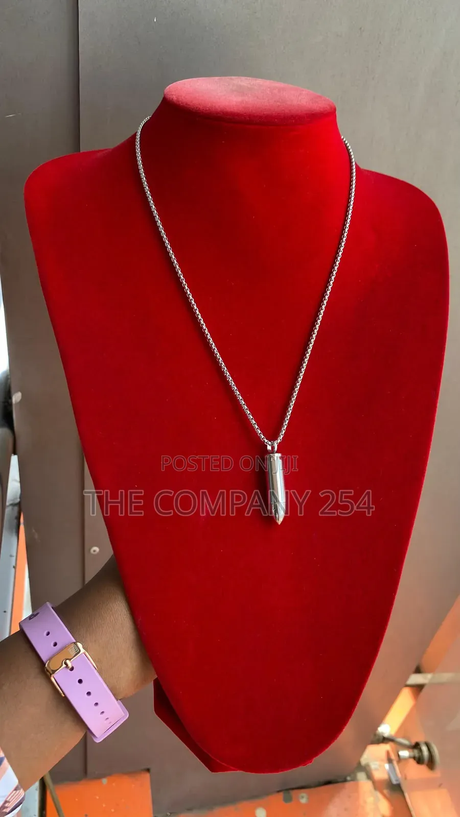 Quality Casual Stainless Steel Chain With Pendant Available Necklace