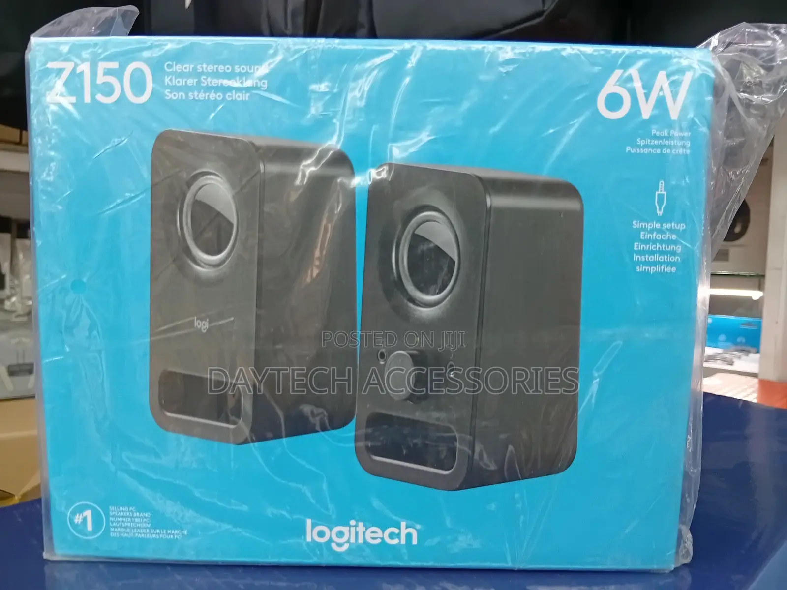 These Are Logitech Z150 Speakers Featuring a Compact 6w Power Output