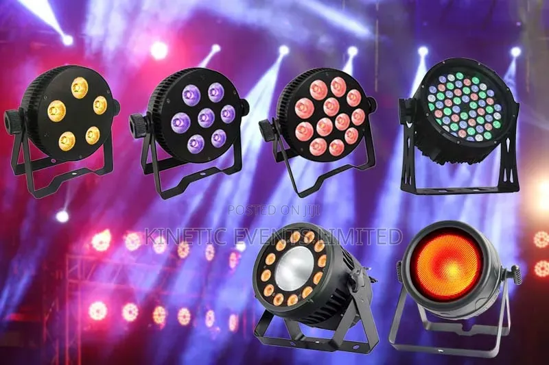 Livestreaming Parcan Lights