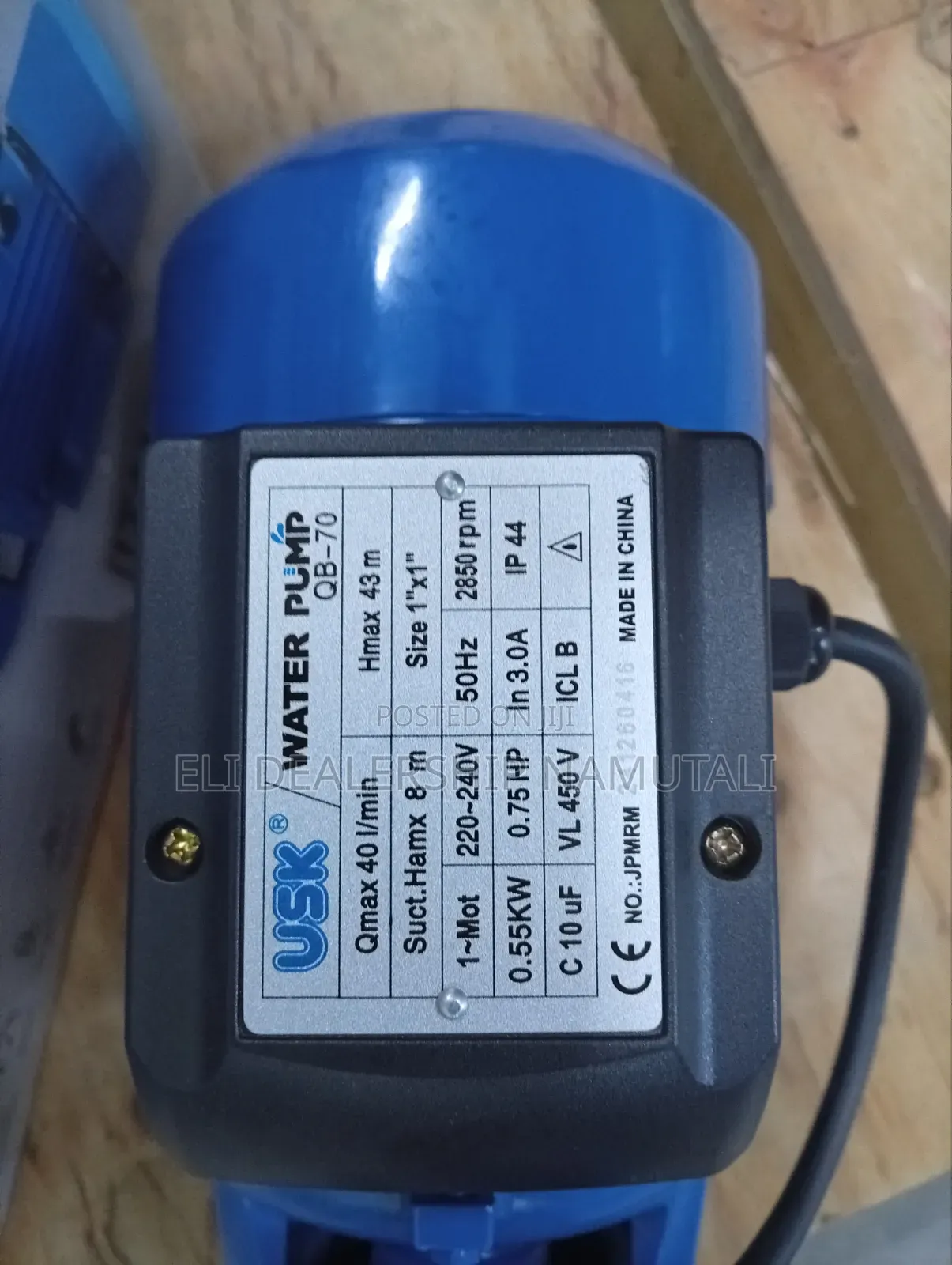 Best-Selling 0.75hp Water Pump for Home Farm Use