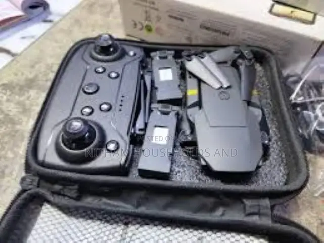 Drone. E88 Pro Drone. Foldable Quadcopter With 3 Batteries
