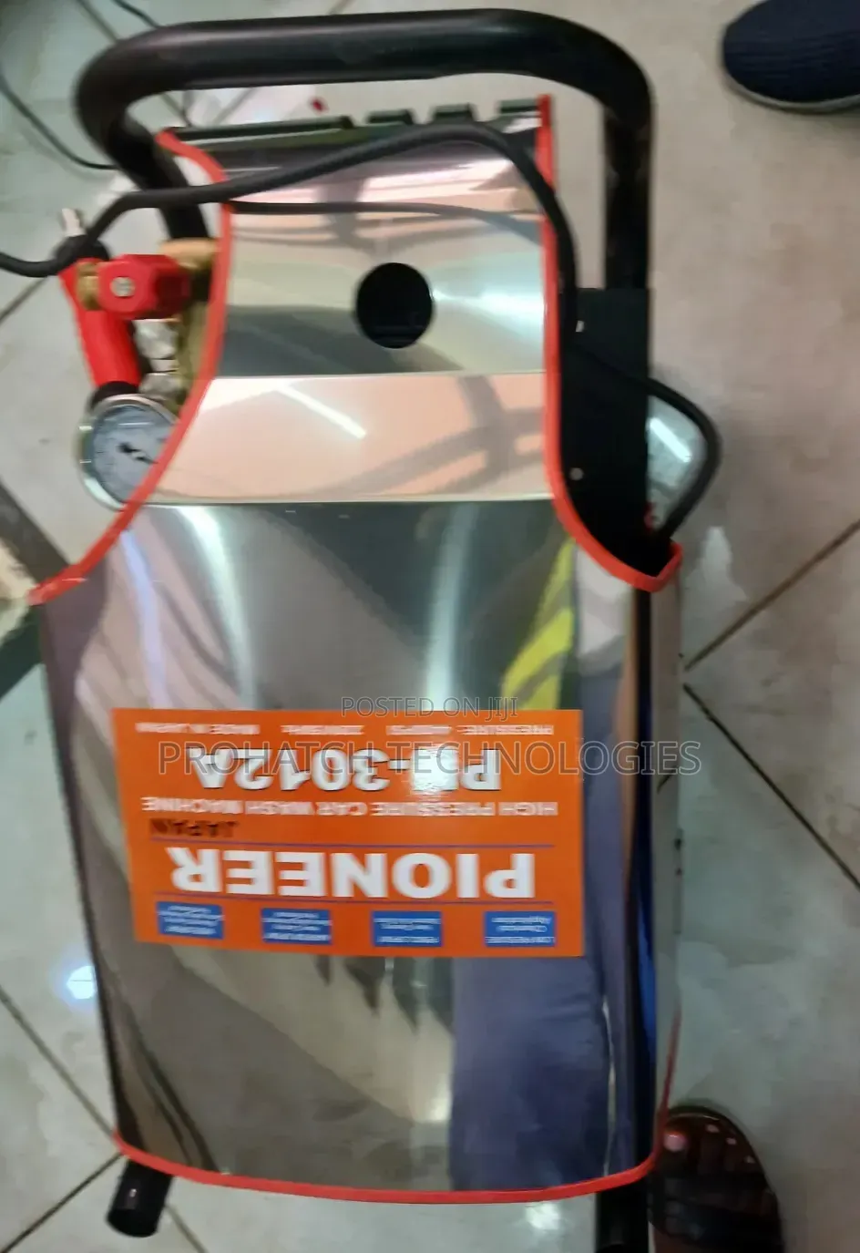 Electric 4400psi Pressure Washer Pioneer Carwash Machine