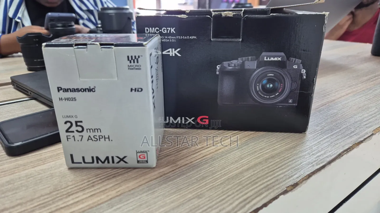 Panasonic Lumix G7 Mirrorless Camera With 25mm F1.7 Asph.