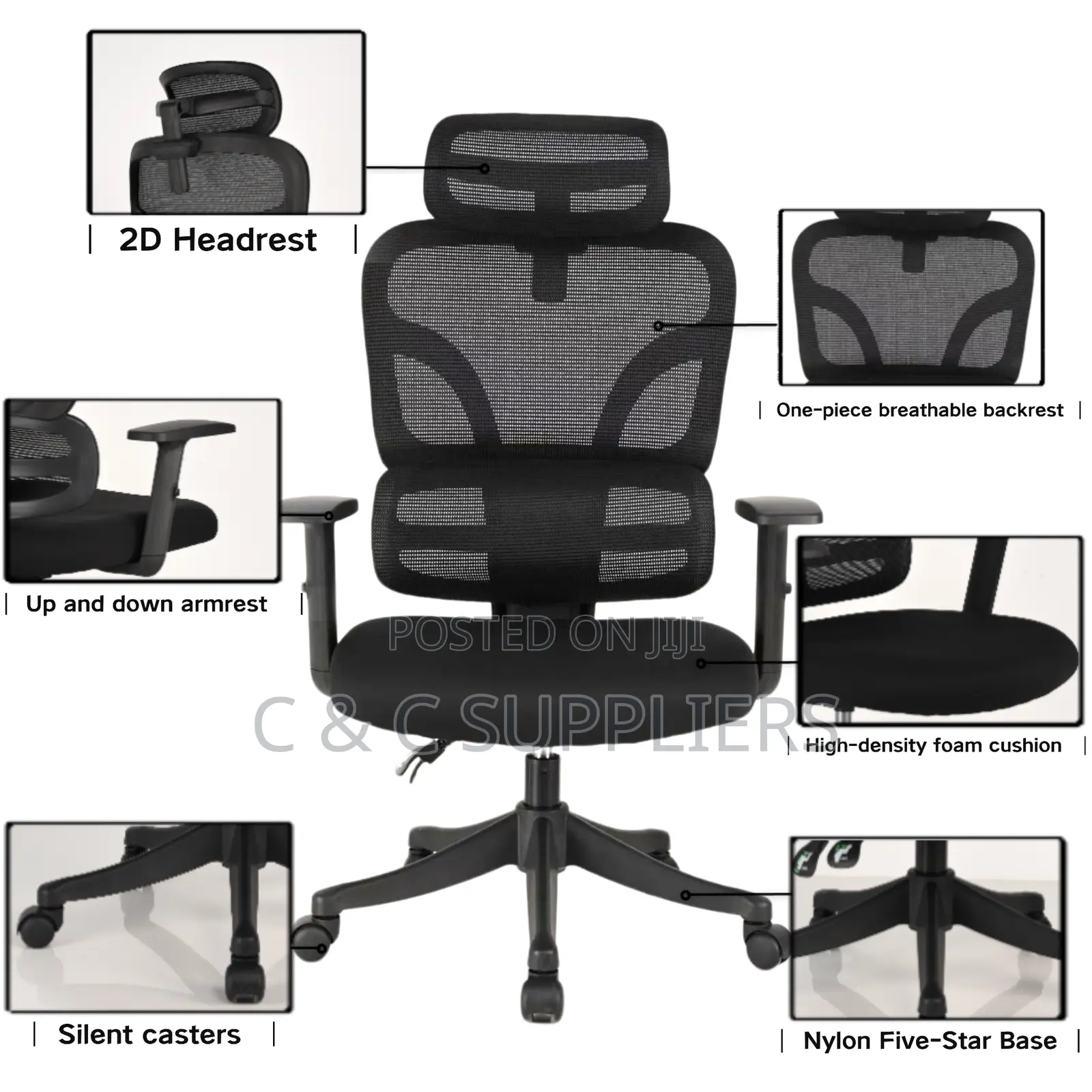 Orthopedic Reclining Modern Chair