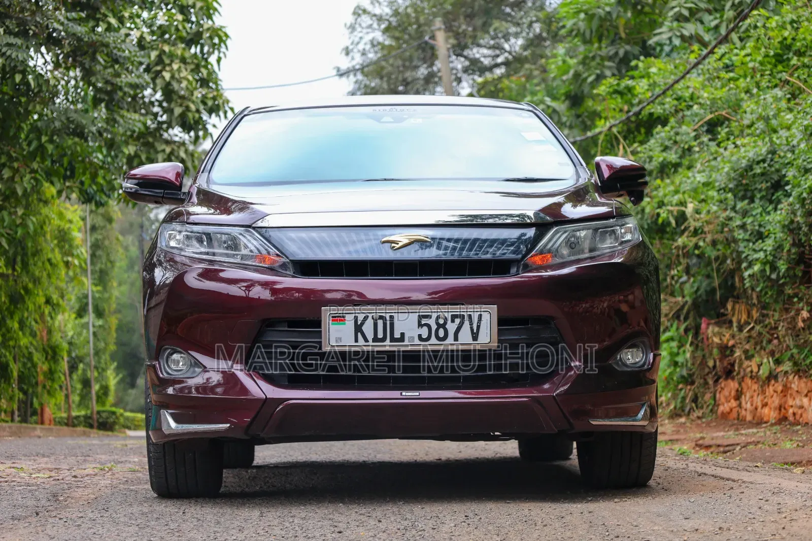 Toyota Harrier 2016 Maroon