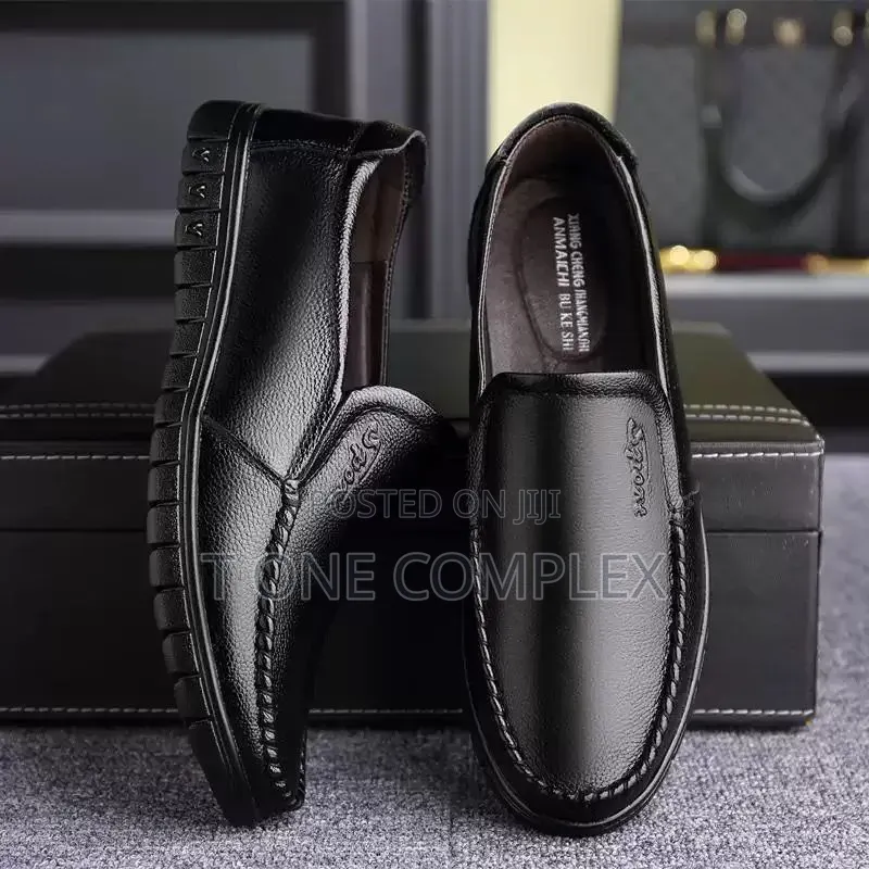 Quality Mens Leather Loafers Black and Brown
