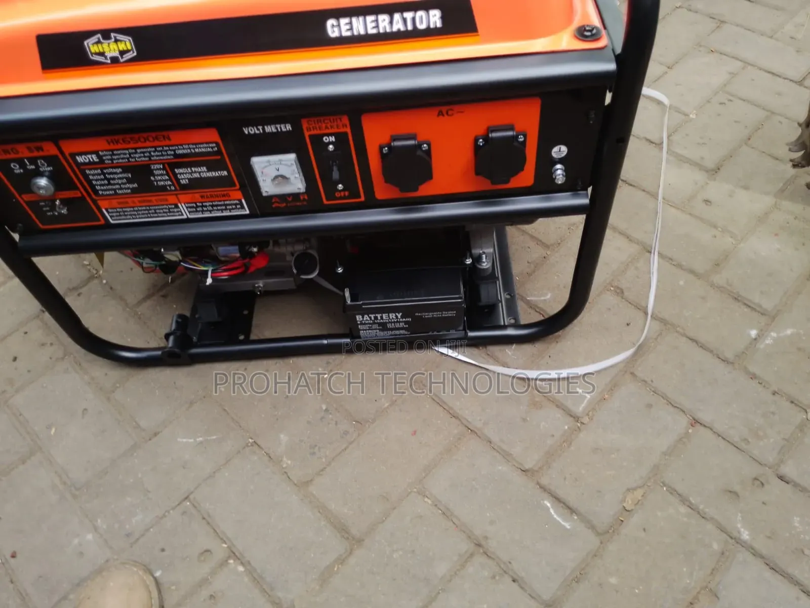 9.3 Kva Hisaki Portable Generator