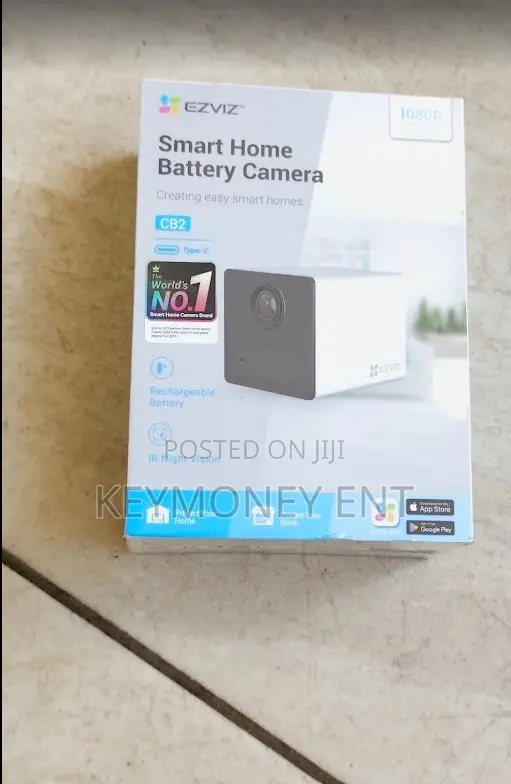 Rechargeable Ezviz Wifi Camera With Inbuilt Battery