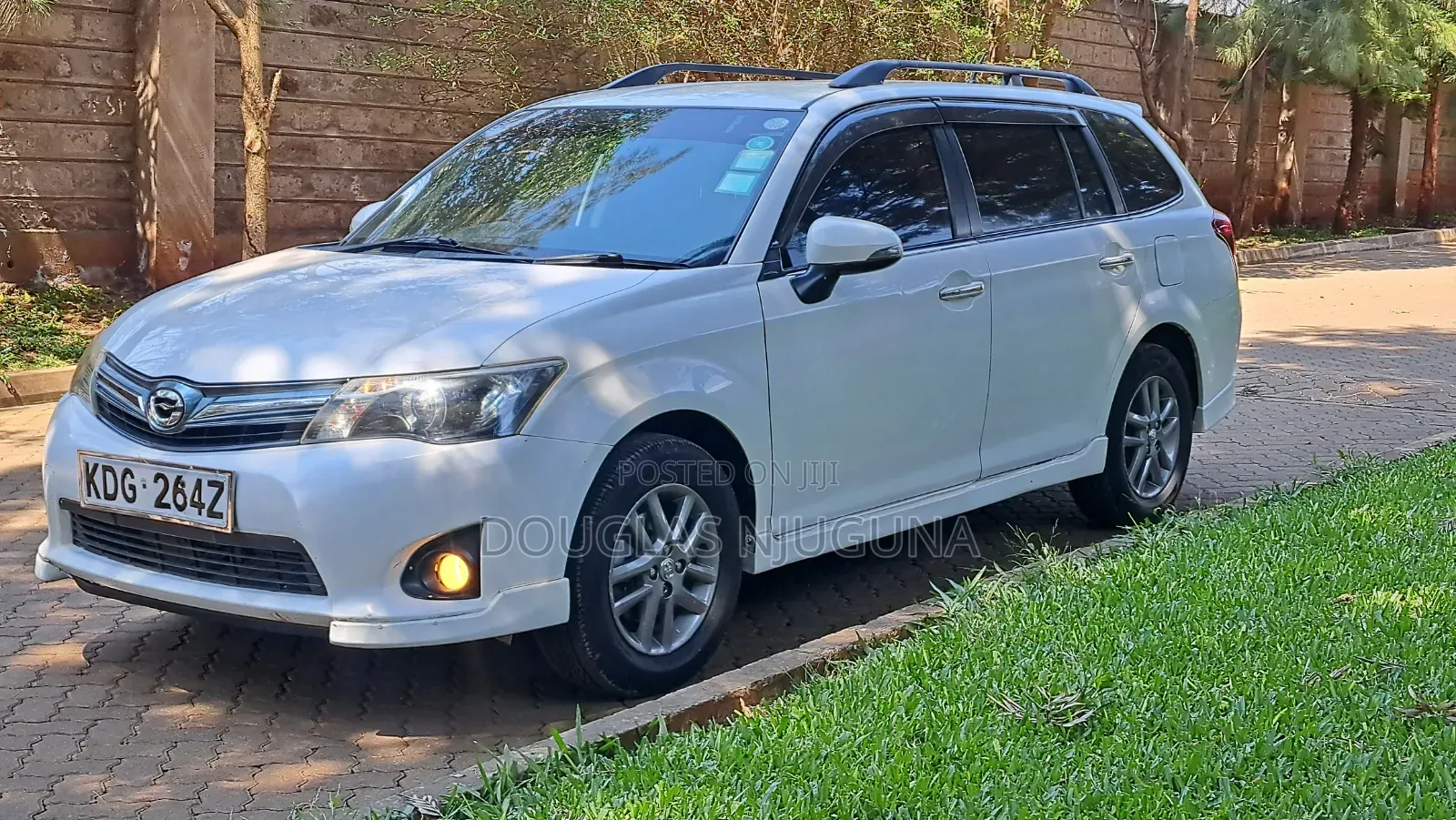 Toyota Corolla Fielder 2014 White
