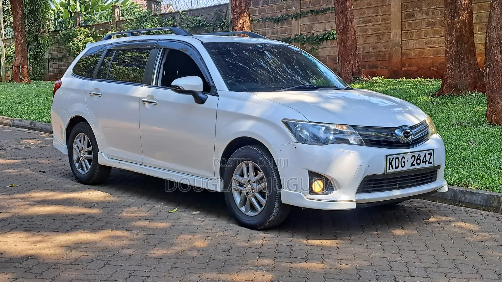 Toyota Corolla Fielder 2014 White