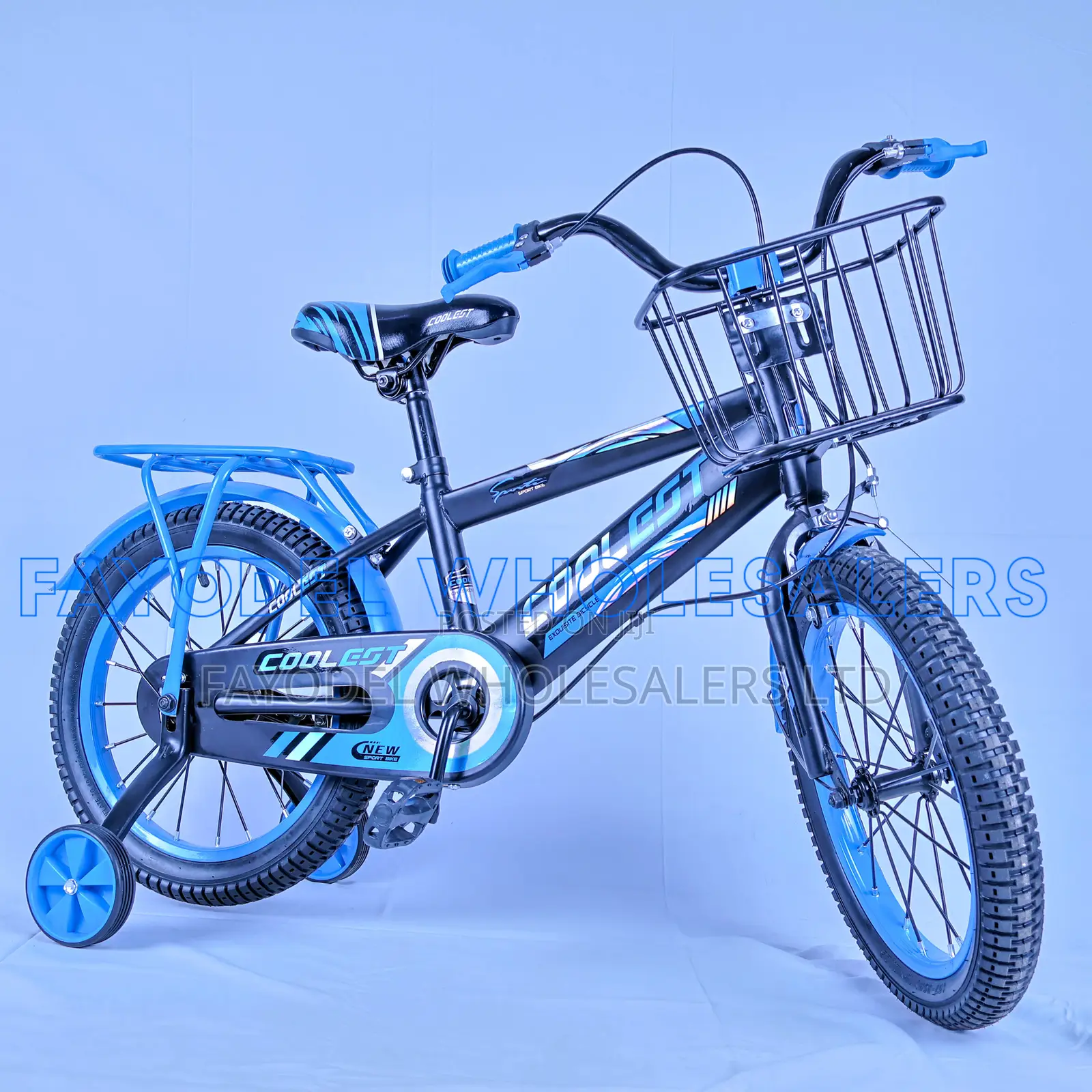 Kids 16 Inch Bike With Training Wheels – Coolest