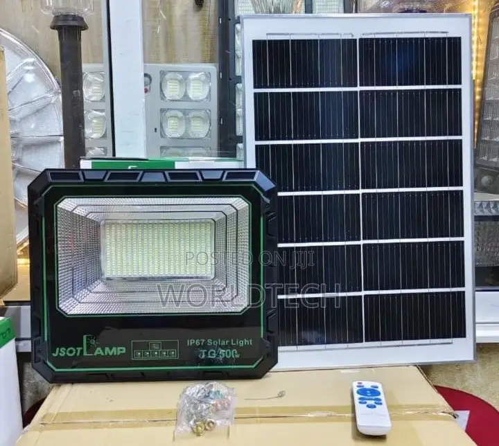 Jsot 500w Tg Solar Floodlight/Motion Sensor 200w Floodlight
