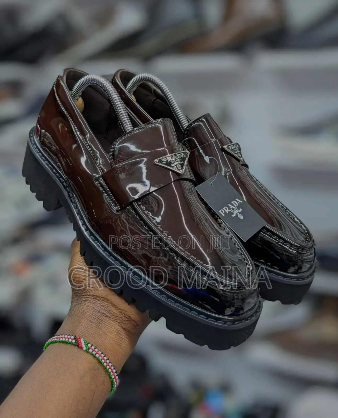Wet Look Loafers