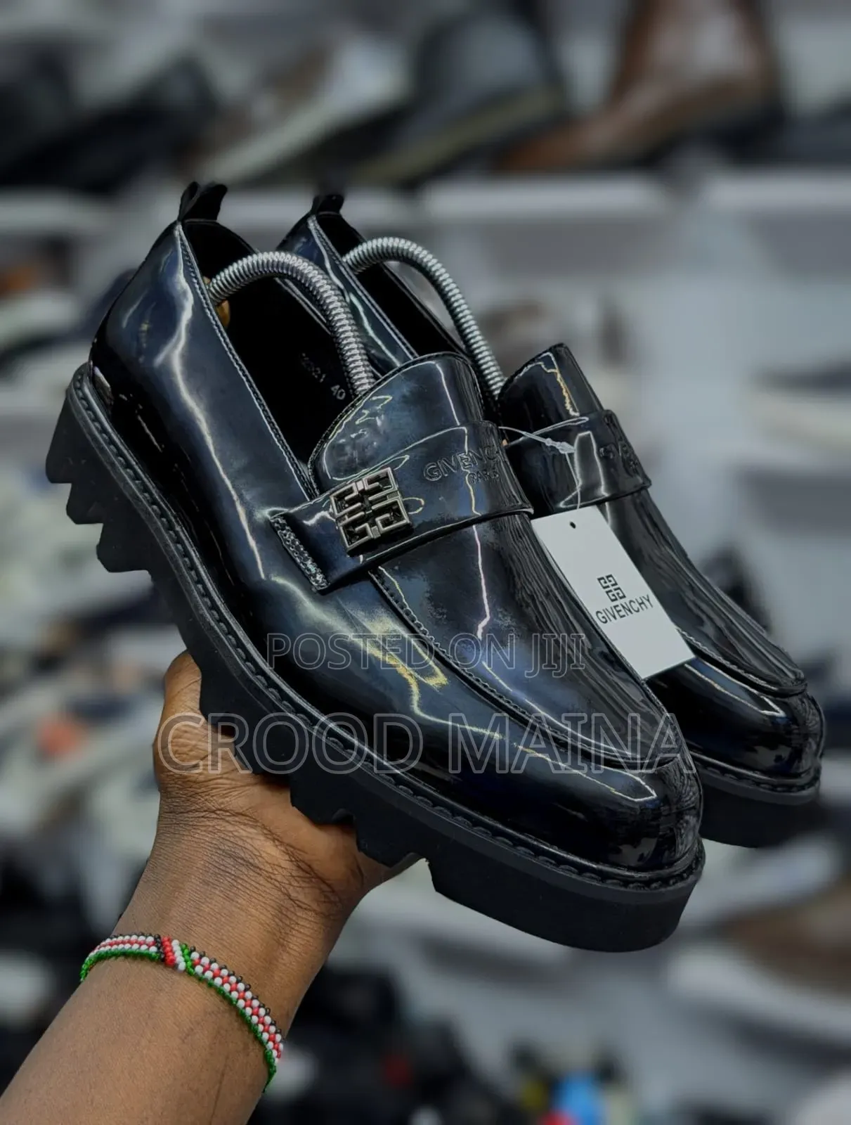 Wet Look Loafers