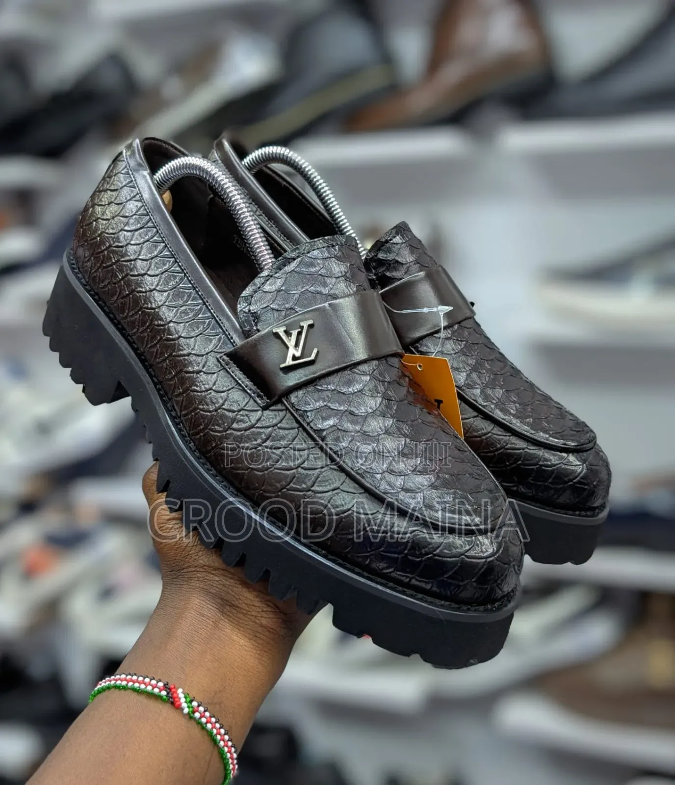Wet Look Loafers