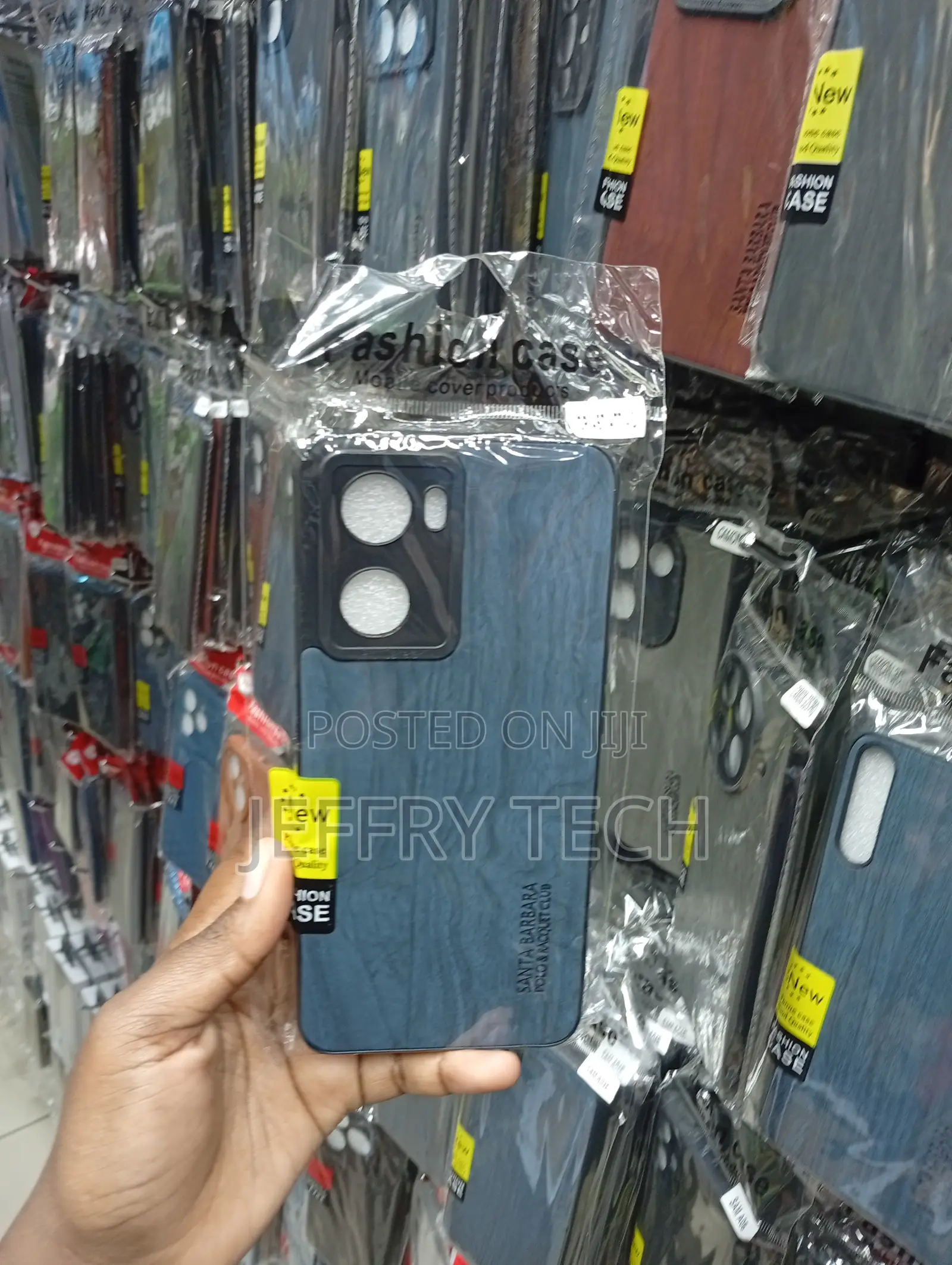 M-Kopa X20 Matte Wood-Grain Finish Case