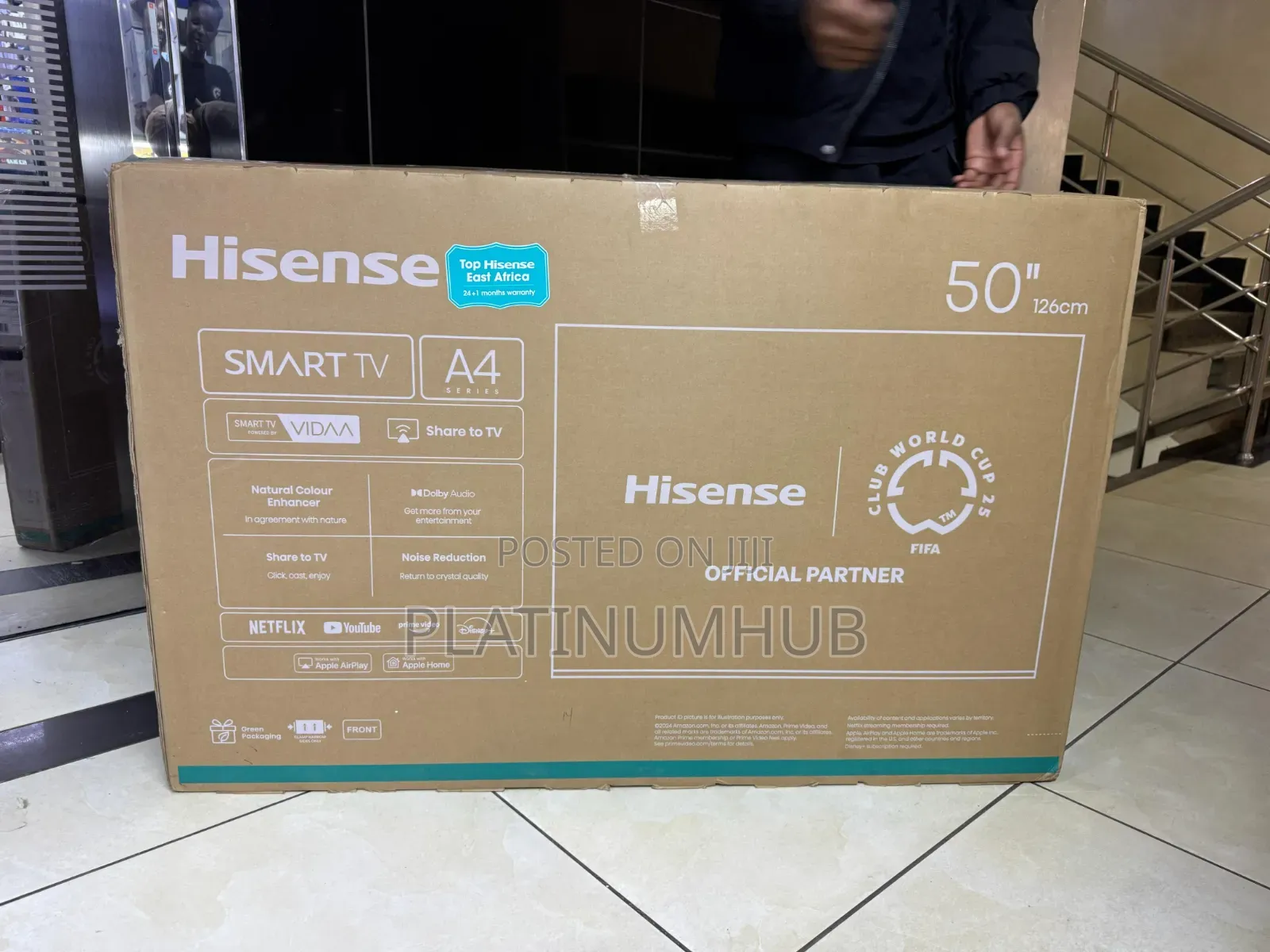 Hisense Smart Tv 50" | Pre-Owned