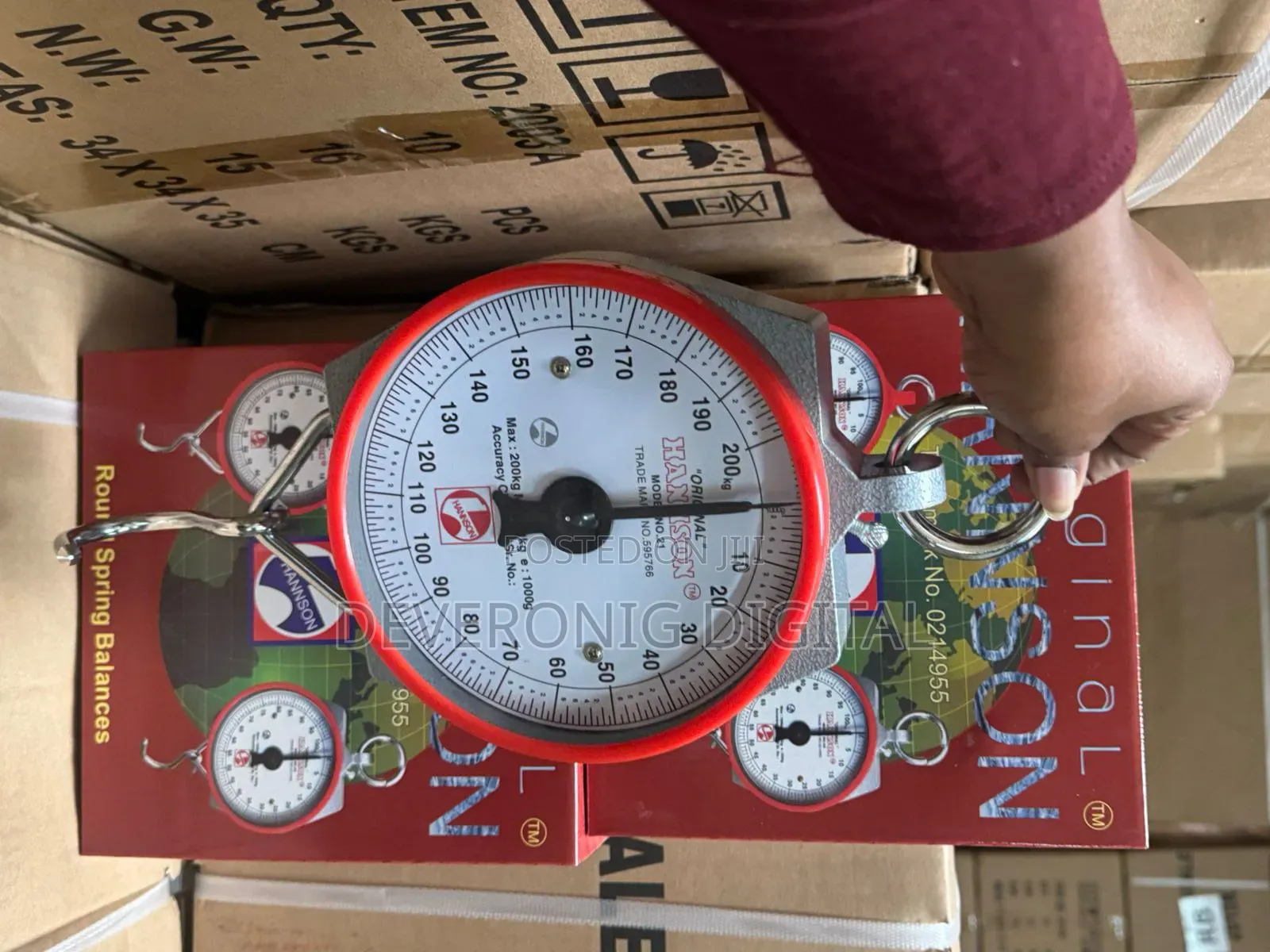 Hanson Max Weight 200kg