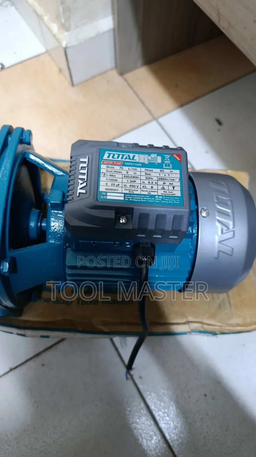 70l/Min 1.5hp Total Booster Water Pump