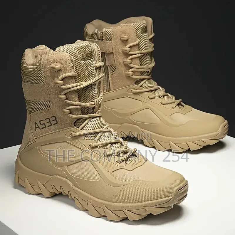 Quality Casual Leather Designer S533 Outdoor Hiking Unisex Boots