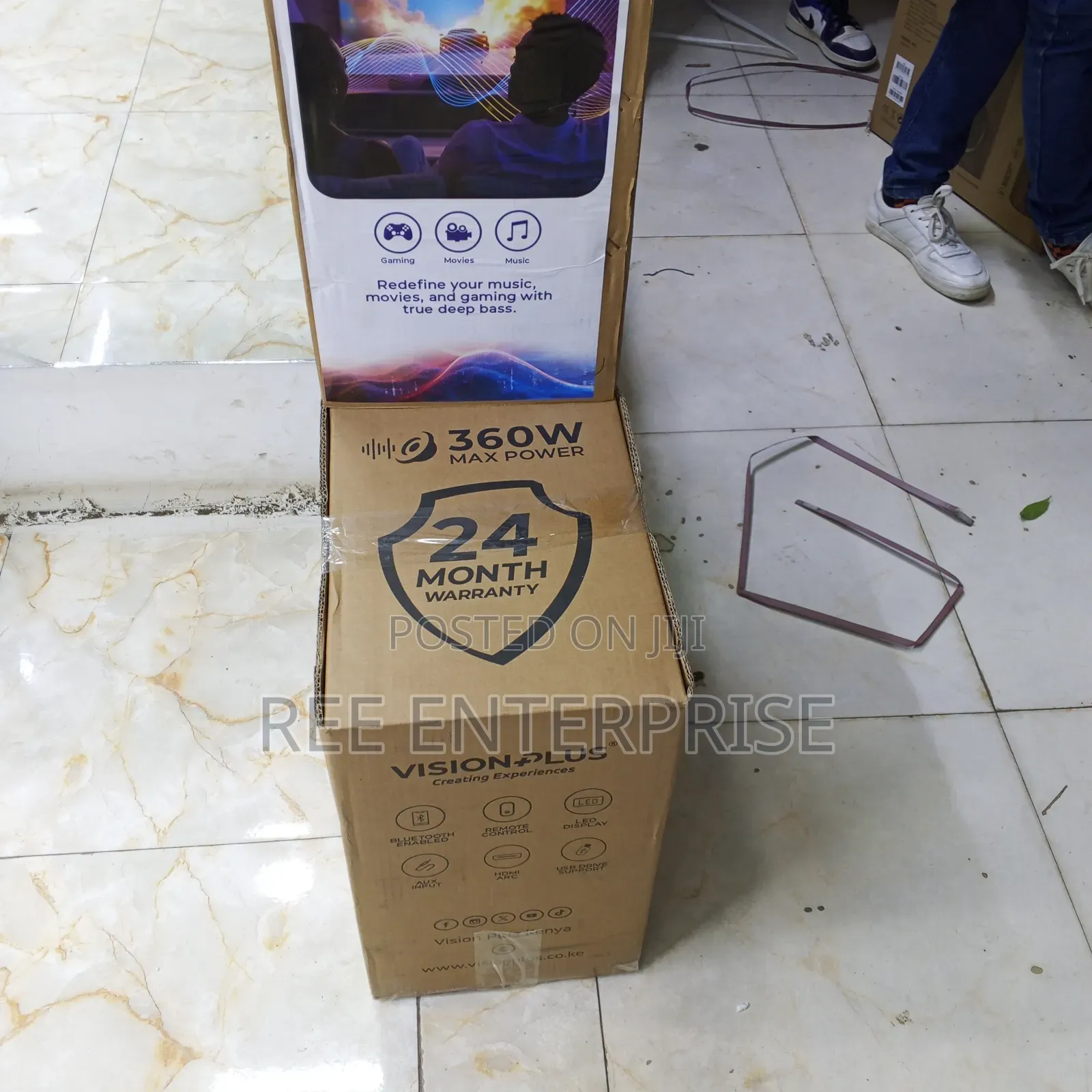 Vision Sound Bar Vp2113 360 Watts