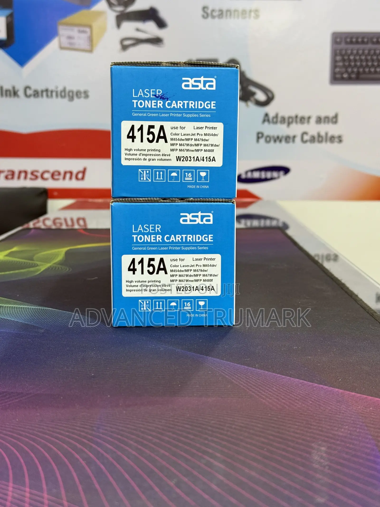 415a Asta Toner Cartridge (Cyan)