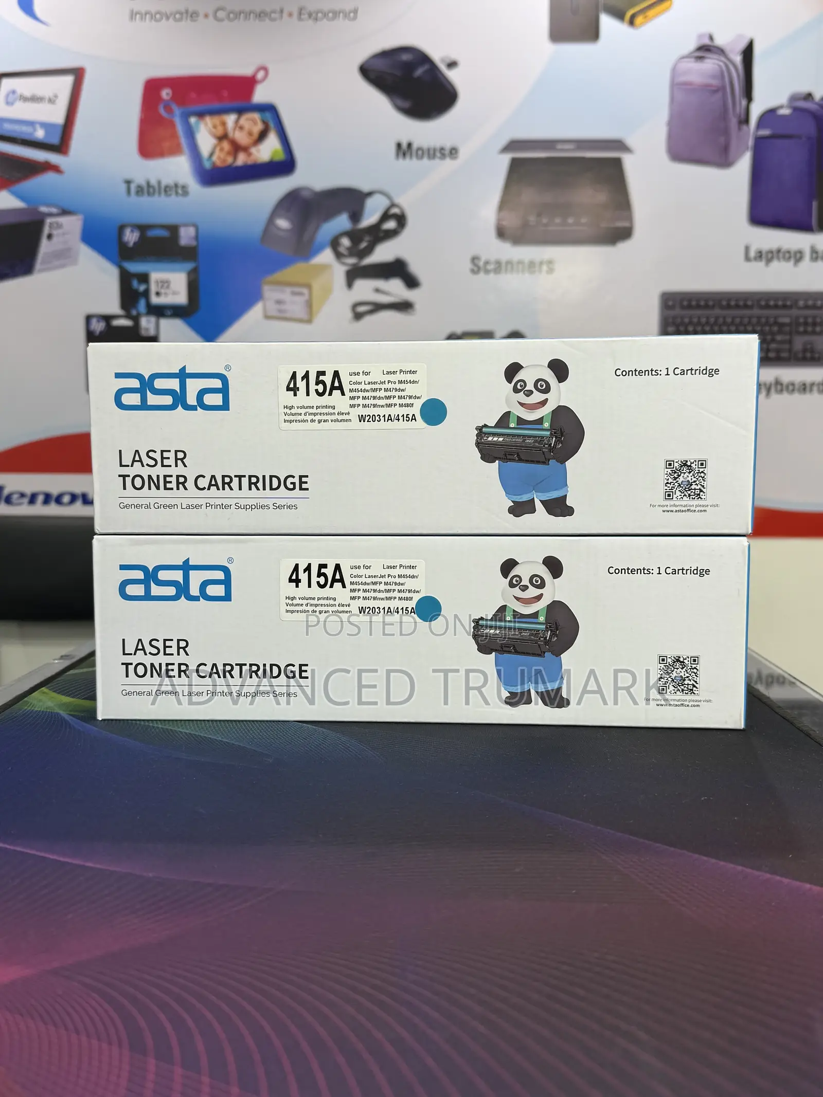 415a Asta Toner Cartridge (Cyan)