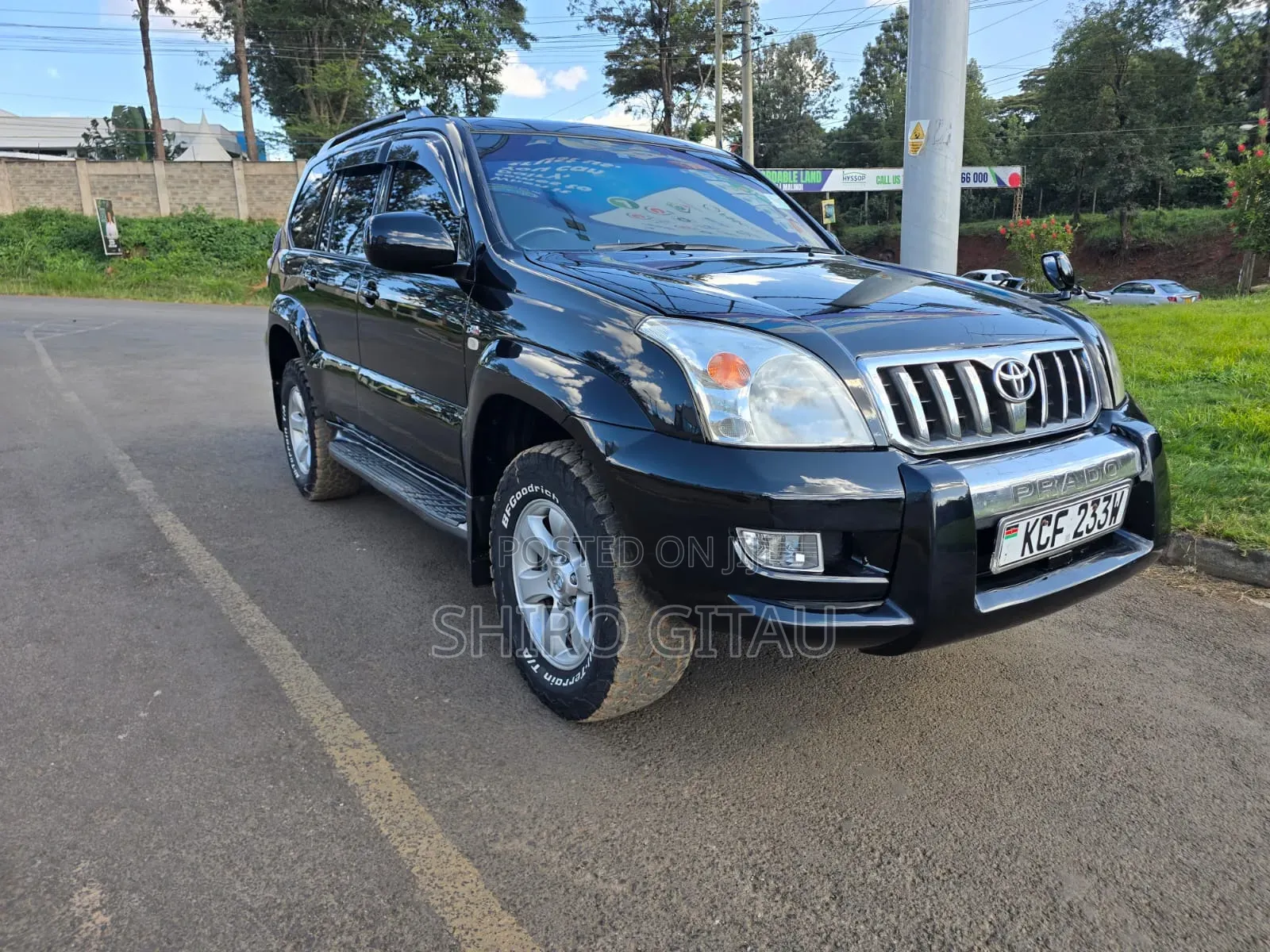 Toyota Land Cruiser Prado 2006 White