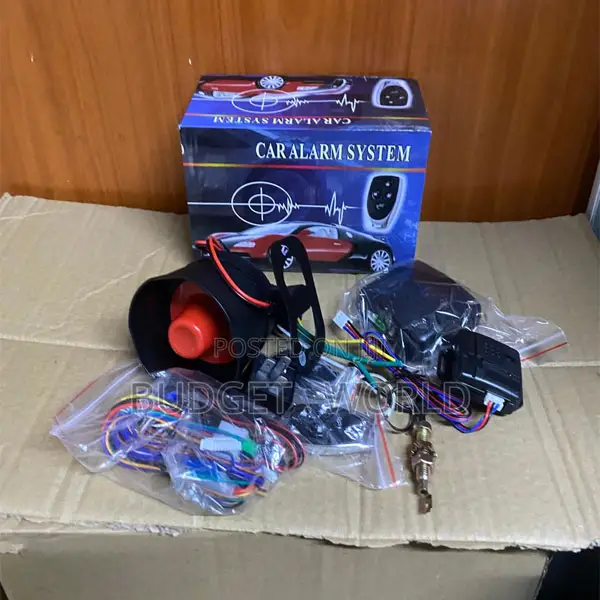 . V200 Anti-Theft Car Alarm Kit With Remote Control Engine Cut-Off