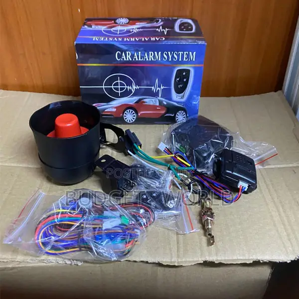 V200 Car Alarm With Remote Central Locking Engine Disable