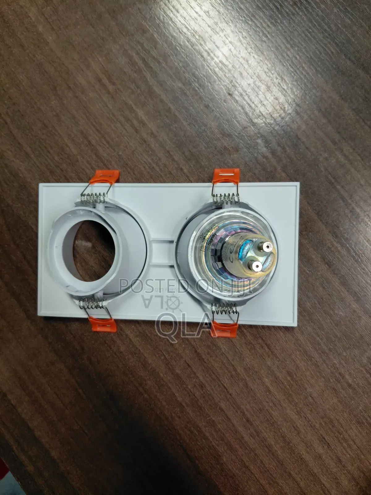 Recessed Ring for 2*Gu10 White