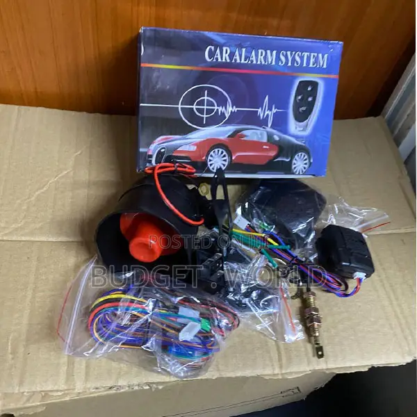 V200 Remote Car Security System – Immobilizer Siren Alarm
