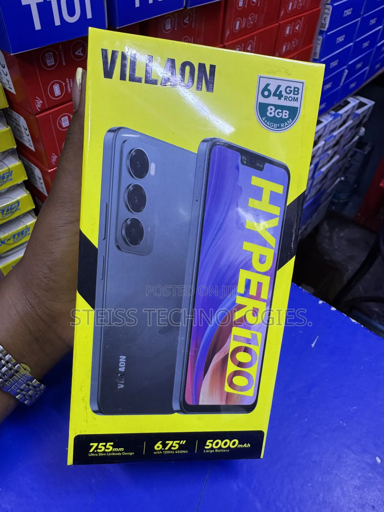 New Mobile Phone 64 GB Black