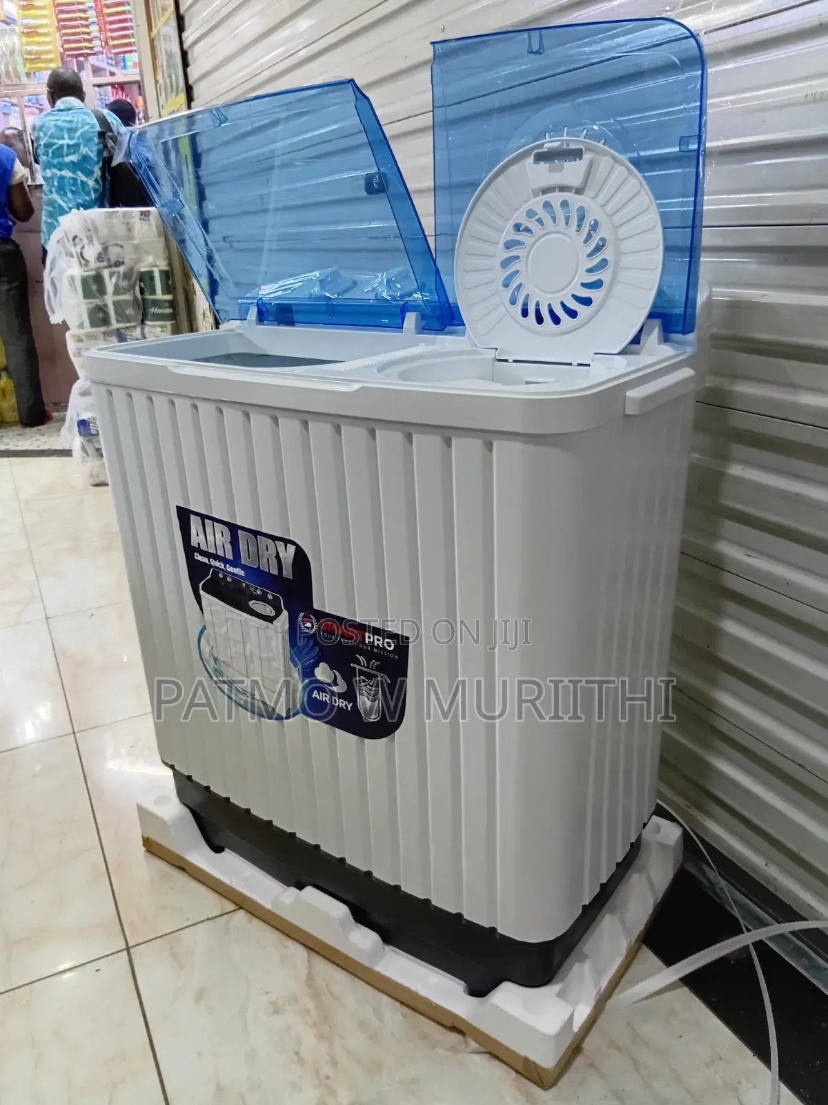Smartpro Washing Machine Topload 8 KGS Wash and Spin