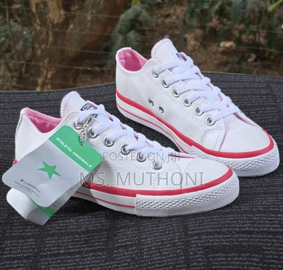 Leather White Converse Chuck Taylor All Star Sneakers 36-42