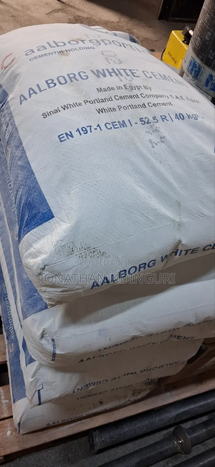 Aalborg White Cement Grade 52.5, 40kg