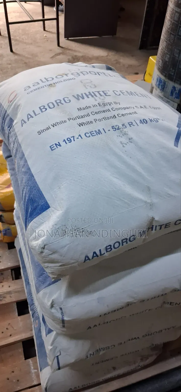 Aalborg White Cement Grade 52.5, 40kg – Superior Decorative Cement